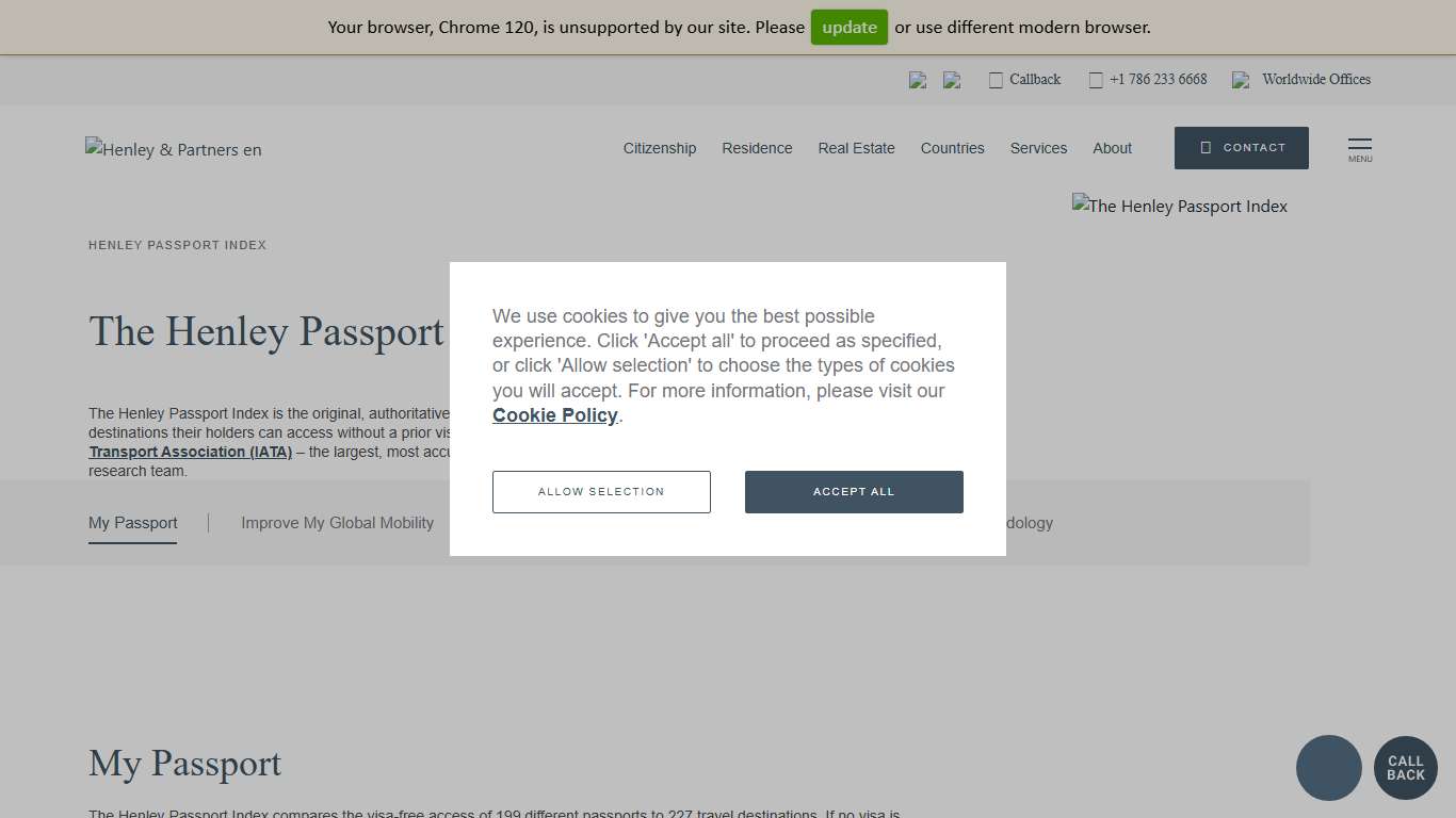 The Original Passport Index 2026 Henley & Partners